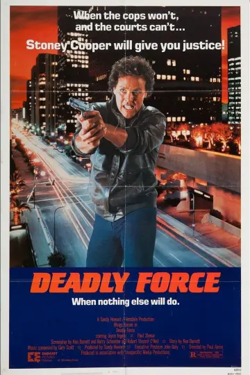 Poster to the movie "Deadly Force" #1134142