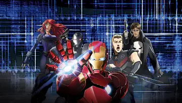 Backdrop to the movie "Iron Man: Rise of Technovore" #950248