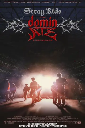 Poster to the movie "Stray Kids: The dominATE Experience" #516847