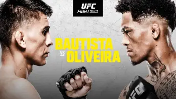 Backdrop to the movie "UFC Fight Night 266: Bautista vs. Oliveira" #573499