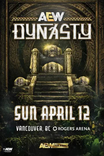 AEW Dynasty 2026 poster