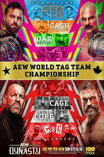 Poster to the movie "AEW Dynasty 2026" #796828