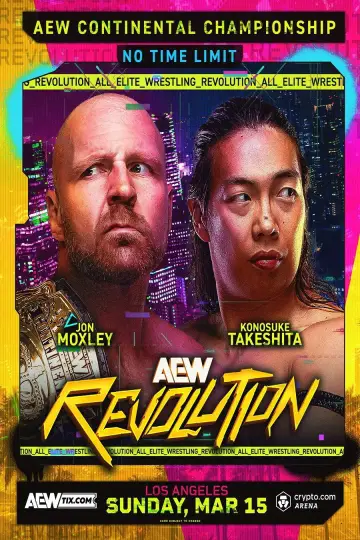 Poster to the movie "AEW Revolution 2026" #768911