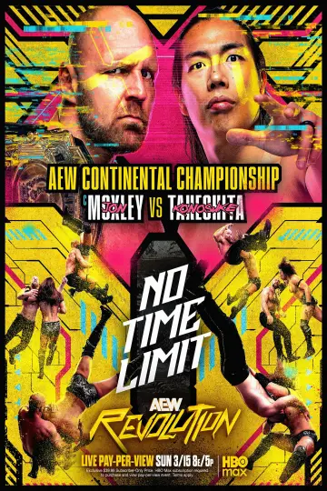 Poster to the movie "AEW Revolution 2026" #768916