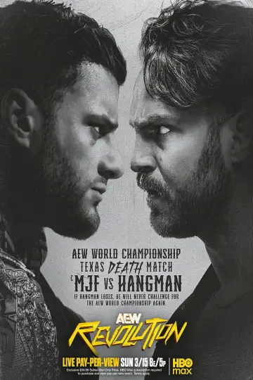 Poster to the movie "AEW Revolution 2026" #768919