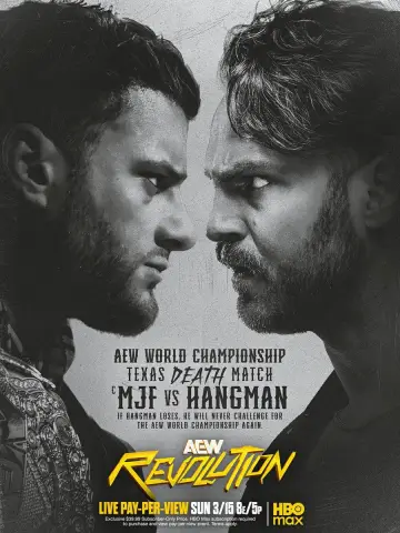 Poster to the movie "AEW Revolution 2026" #768922