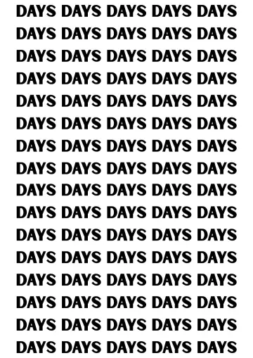 Days poster