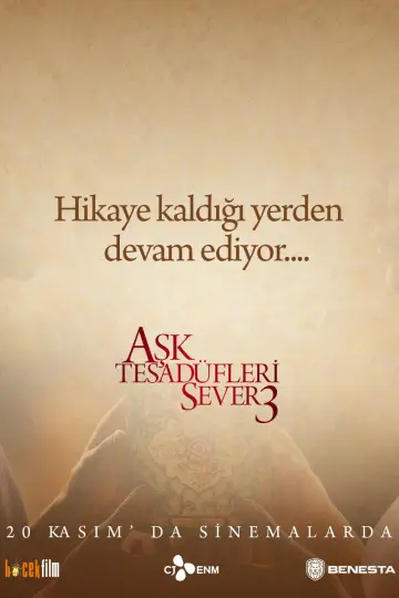 Aşk Tesadüfleri Sever 3 poster