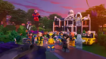 Backdrop to the movie "LEGO Marvel X-Men: Robotic Hunter Sentinels Attack the X-Mansion!" #1202001