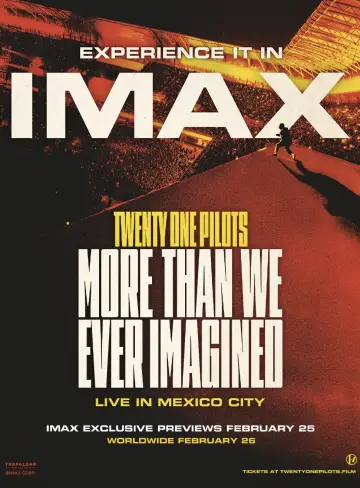 Poster to the movie "Twenty One Pilots: More Than We Ever Imagined" #534210
