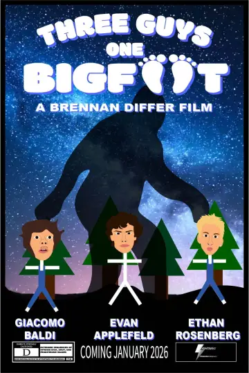 Poster to the movie "Three Guys, One Bigfoot" #543181
