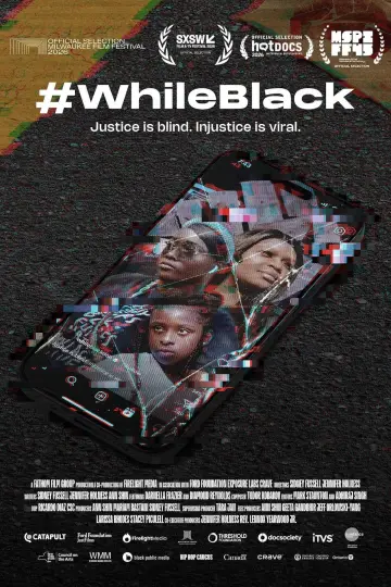 #WhileBlack poster