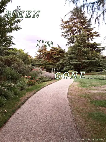 When I'm Gone poster