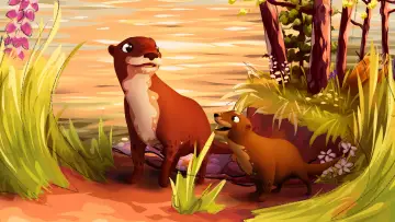 Backdrop to the movie "Bye-Bye Baby Otter" #543550
