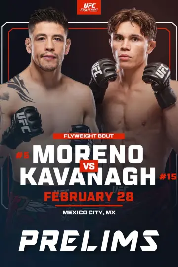 Poster to the movie "UFC Fight Night 268: Moreno vs. Kavanagh" #539141