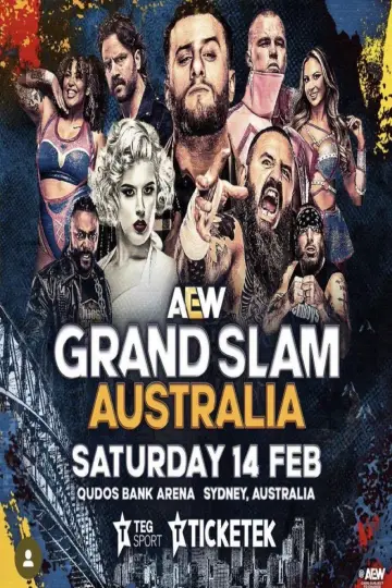 Poster to the movie "AEW Grand Slam Australia 2026" #793111