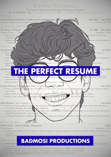 The Perfect Resume poster
