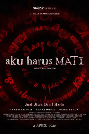 Aku Harus Mati poster