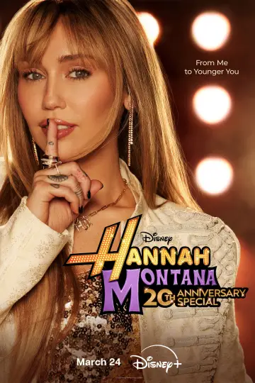 Poster to the movie "Hannah Montana 20th Anniversary Special" #760565