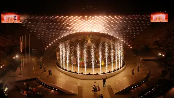 Backdrop to the movie "Milano Cortina 2026 Olympic Closing Ceremony: Beauty in Action" #1194868