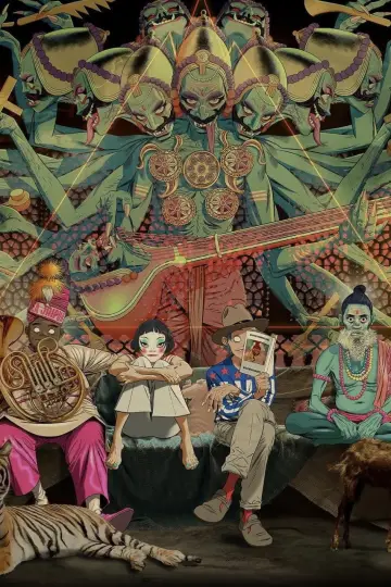 Poster to the movie "Gorillaz Present: The Mountain, The Moon Cave and The Sad God" #1205496