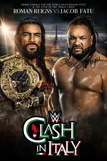 Poster to the movie "WWE Clash in Italy Preshow" #820137