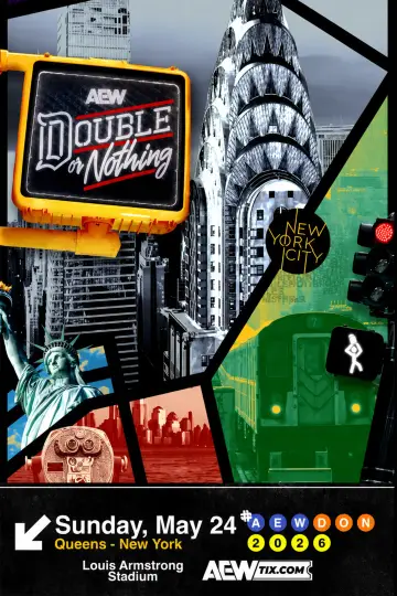 AEW Double or Nothing 2026 poster