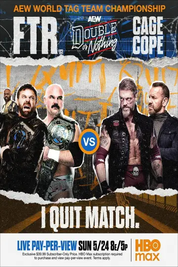 Poster to the movie "AEW Double or Nothing 2026" #816866