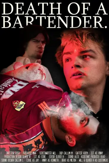Poster to the movie "Death of a Bartender" #782575