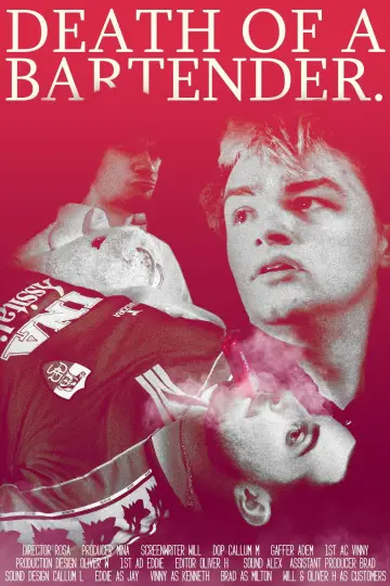 Poster to the movie "Death of a Bartender" #782576