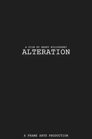 Alteration poster