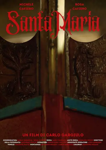 Poster to the movie "Santa Maria" #776395