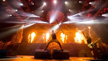 Backdrop to the movie "Iron Maiden: Burning Ambition" #780480