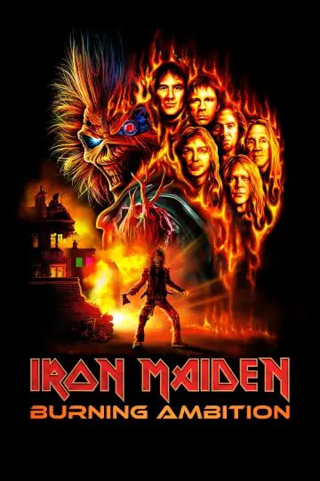 Poster to the movie "Iron Maiden: Burning Ambition" #962482
