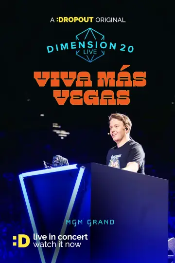Poster to the movie "Dimension 20 Live: Viva Más Vegas" #776130