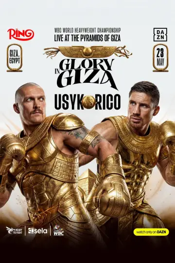 Poster to the movie "Oleksandr Usyk vs. Rico Verhoeven" #833348