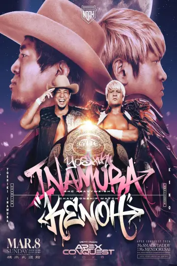 NOAH Apex Conquest 2026 in Yokohama poster