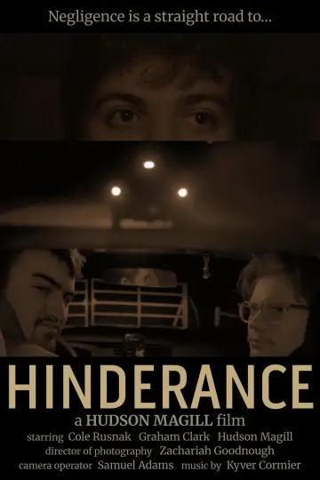 Poster to the movie "Hinderance" #779394