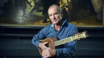 Sting - Sounds Like Art Rijksmuseum Amsterdam poster