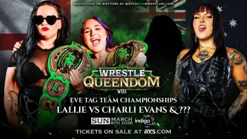 Backdrop to the movie "EVE 146: Wrestle Queendom VIII" #778425