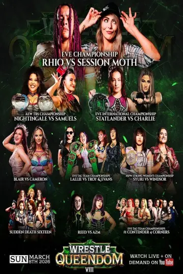 EVE 146: Wrestle Queendom VIII poster