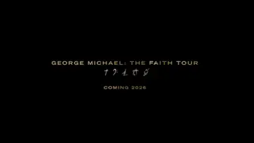 George Michael: The Faith Tour poster