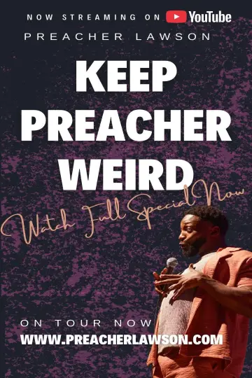 Preacher Lawson: Keep Preacher Weird poster