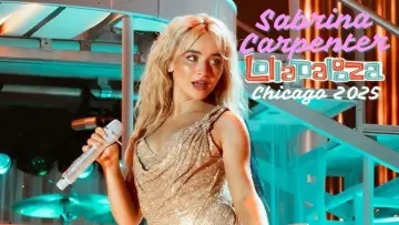 Sabrina Carpenter Live at Lollapalooza Chile poster