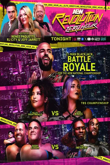 AEW Revolution 2026: Zero Hour poster
