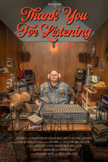 Poster to the movie "Thank You For Listening" #1650178