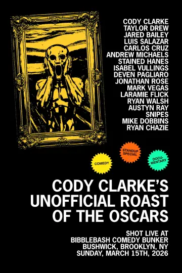 Cody Clarke's Unofficial Roast of the Oscars poster