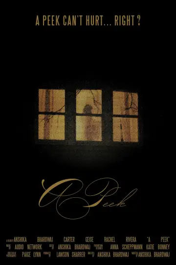 Poster to the movie "A Peek" #848046