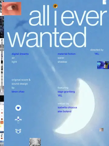 Poster to the movie "All I Ever Wanted" #777538