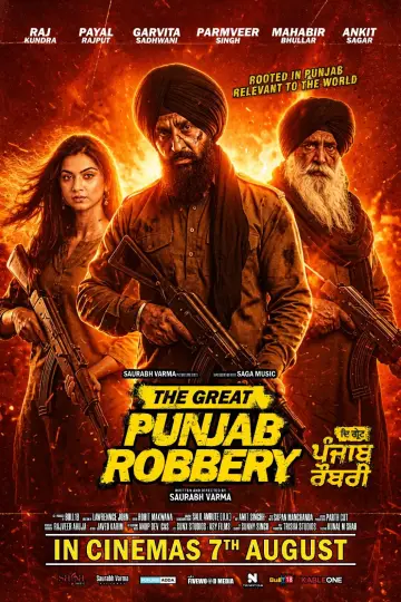 Poster to the movie "The Great Punjab Robbery" #1205149